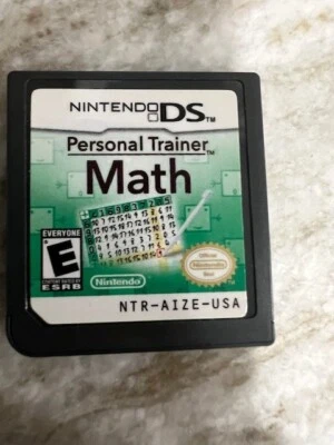 Nintendo DS Personal Trainer For Math 2009 Video Game - Image 1 of 2
