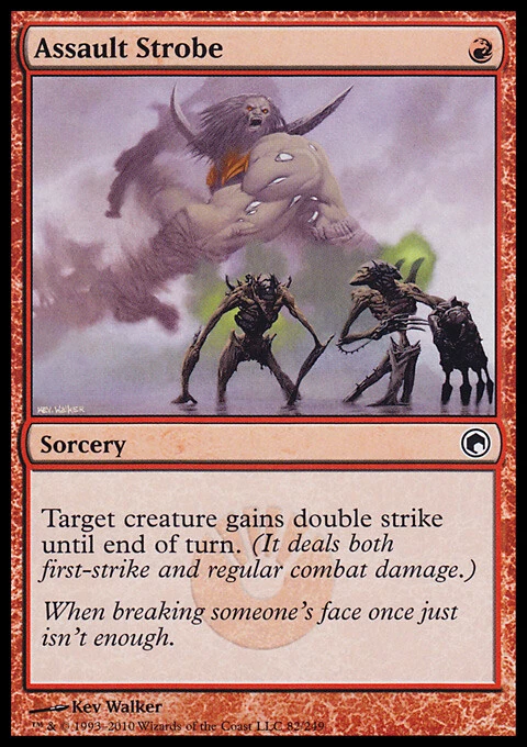 Magic the Gathering MTG Assault Strobe (82) Scars of Mirrodin   LP - Image 1 of 1