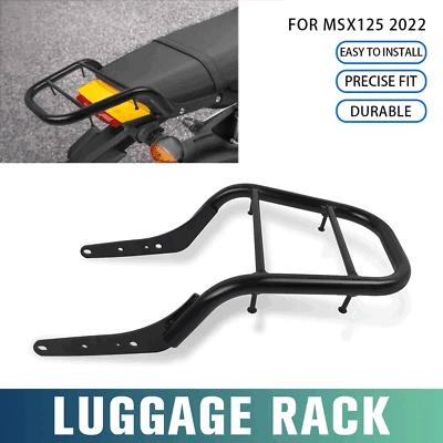 Rear Luggage Rack Bracket Carrier Fit For Honda Grom 125 MSX125 2022-2024 2023 Foto 1 de 4