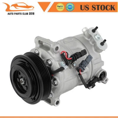 Se adapta a GMC Terrain 2012-2013 2014 2,4 L aire acondicionado compresor y embrague CO 22229C Foto 1 de 4