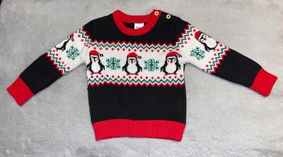 Suéter unisex Holiday Time para niños pequeños (2T) Foto 1 de 3