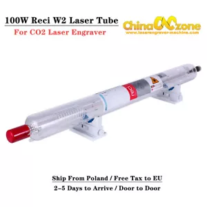 Tubo láser RECI W2 100W para grabado/corte láser de CO2 tubo de vidrio láser - Imagen 1 de 13