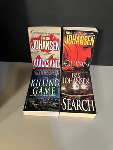 Iris Johansen - Lot of 4 Mystery and Action Paperback Books - Foto 1 di 8