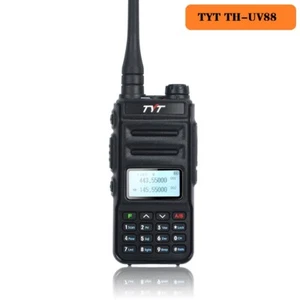 TYT TH-UV88 VOX Dual Band Walkie Talkie 136-174&400-480MHz Scrambler 5W FM Radio - Bild 1 von 12