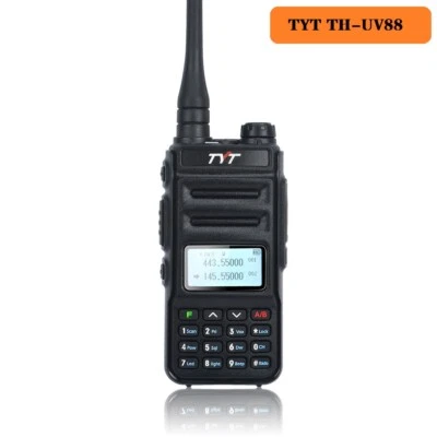 TYT TH-UV88 VOX Dual Band Walkie Talkie 136-174&400-480MHz Scrambler 5W FM Radio - Bild 1 von 4