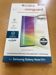 Protection d'écran ZAGG Note 10 Plus InvisibleShield VisionGuard Samsung Note 10+ - Photo 1 sur 3