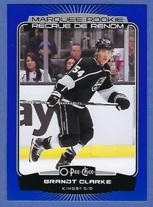 2022-23 OPC O-Pee-Chee Marquee Rookies bordo blu BRANDT CLARKE #598 Kings RC!! - Foto 1 di 2