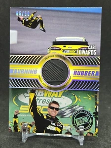 2014 Press Pass Carl Edwards Burning Rubber Tire Relic #'d 5/50 - Picture 1 of 2