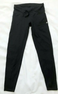 Bodylanguage Yoga Tight Exercise BL Geo Body Language Black Leggings Pants Sz L - Picture 1 of 6