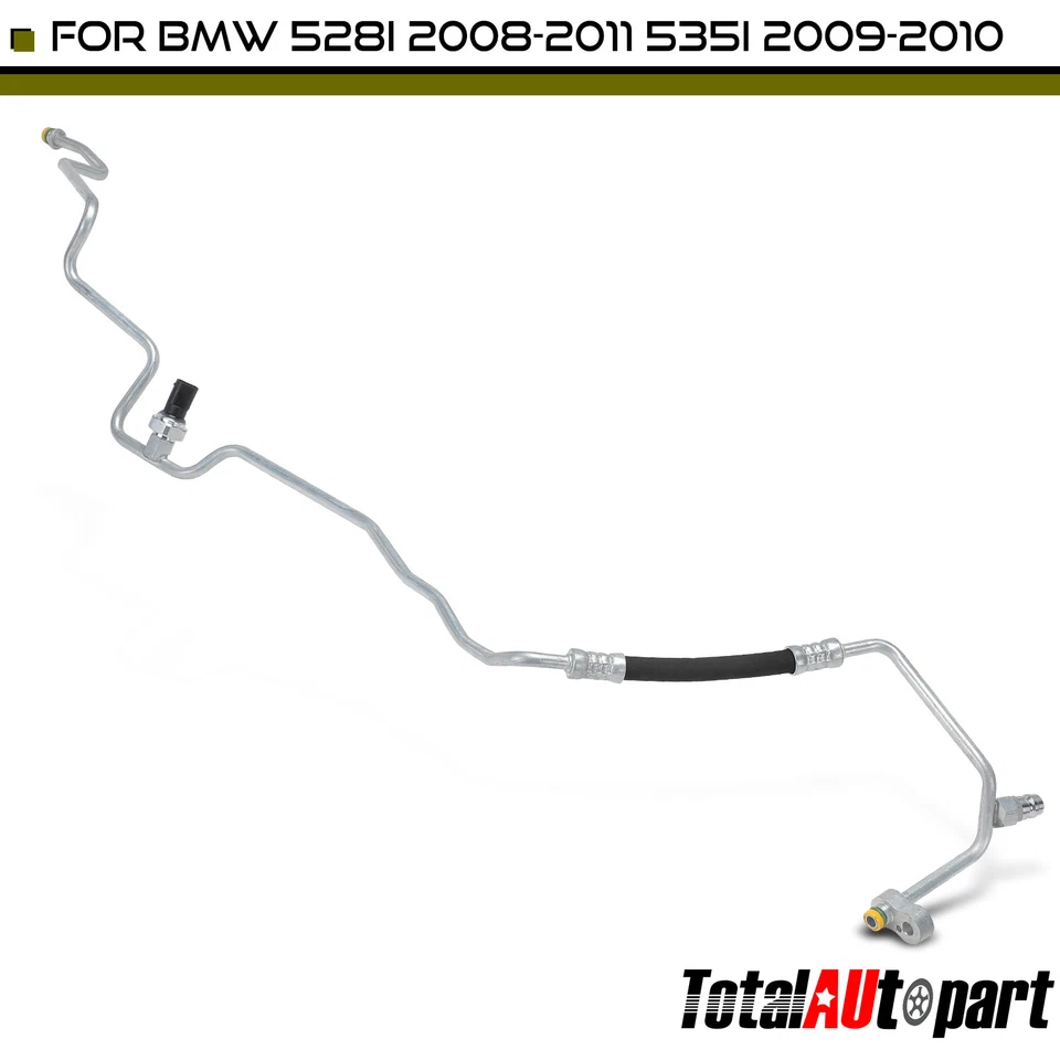 Línea de líquido de aire acondicionado para BMW 528i 2008-2011 535i 2009-2010 528xi 535i xDrive L6 3,0 L Foto 1 de 4