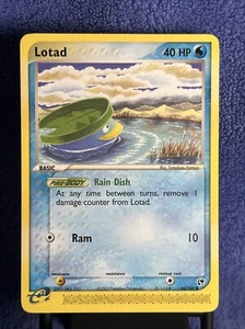 2003 Pokemon - EX Sandstorm Lotad #66 MP - Picture 1 of 10