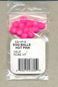 Egg Balls - hot pink - small - 06mm qty 6 - Picture 1 of 1