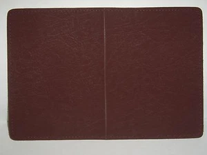 KFZ MÄPPCHEN AUSWEIS FÜHRERSCHEIN KFZ SCHEIN WILDLEDER OPTIK BORDEAUX ROT 170-55 - Bild 1 von 2