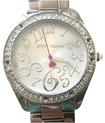 Reloj Mujer Betsey Johnson Bj00048-01 Batería Nueva 40MM 5.5" Crazy Numbers E12 Foto 1 de 4