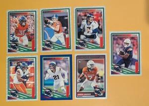 2025 Score Blue Showcase /250 Scoreboard Denver Broncos Bo Nix John Elway - Picture 1 of 1