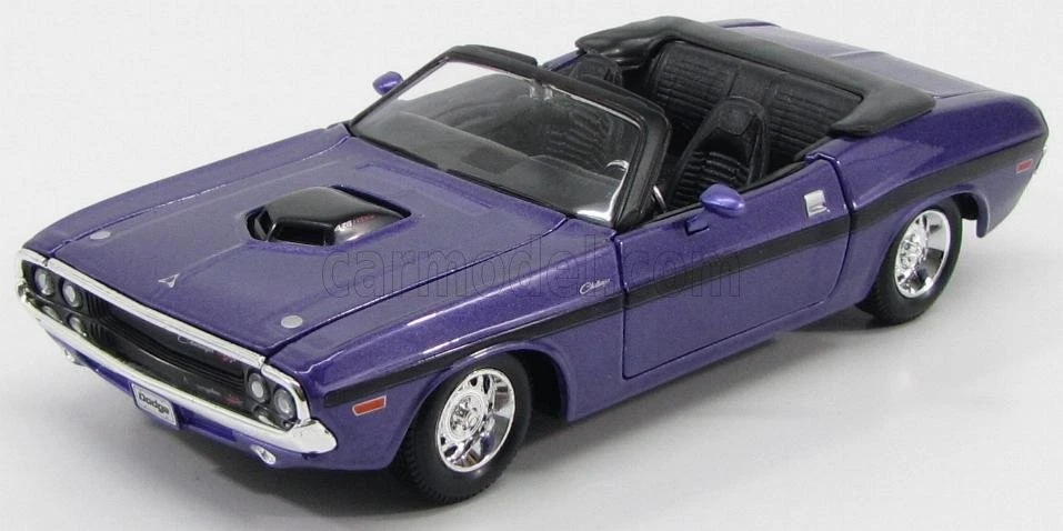 1/24 MAISTO - DODGE - CHALLENGER R/T 426 HEMI CONVERTIBLE 1970 31264P - Immagine 1 di 1
