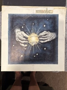 The Flock – Inside Out 1975 LP Original Album Cover Art Board AGI Phonogram - Picture 1 of 12