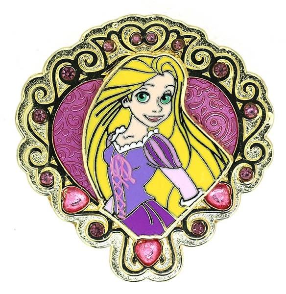 2013 Disney HKDL Princesses Rapunzel 3D Pin Rare - Image 1 of 1