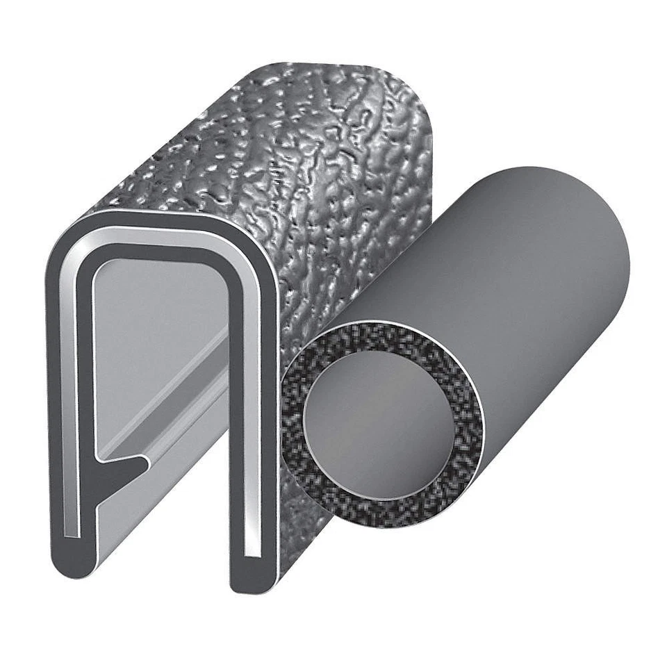 Sello de ajuste TRIM LOK INC 5M062B3X1/16A-25, clip de aluminio, 0,23 pulgadas de ancho, 25 pies 10C977 Foto 1 de 1