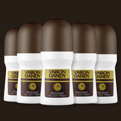 Desodorante Varon Dandy - 2,5 oz, aroma masculino clásico y frescura (paquete de 6) Foto 1 de 4