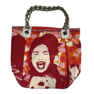 Coach Laughing Girl Parker Limited Edition Large Tote Shopper 13405 - Image 1 of 4