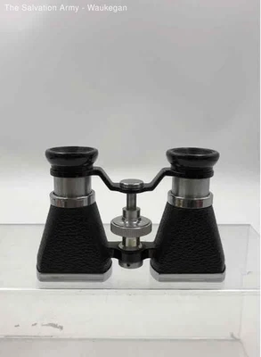 Ofuna Black Silver 3x10 Coated Theater Opera Glasses Binoculars - Image 1 of 4