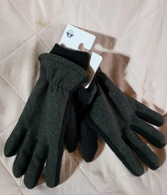 Guantes de pantalla táctil de cuero forrados Dockers para hombre. Foto 1 de 2