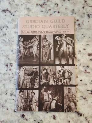 GRECIAN GUILD STUDIO QUARTERLY # 16, WINTER 1965 FROM GAY UNCLE'S CLOSET - Image 1 of 3