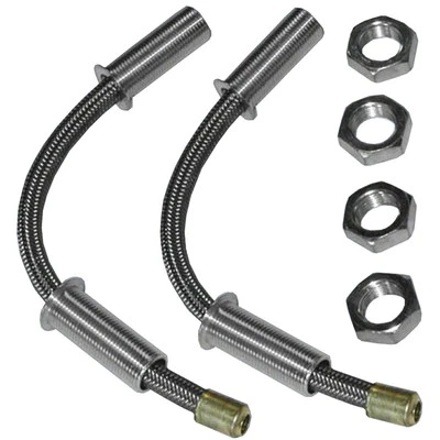 12 Inch Stainless Steel Door Loom (1 Pair) apu socal ltr amp early 427 a body  - Image 1 of 2