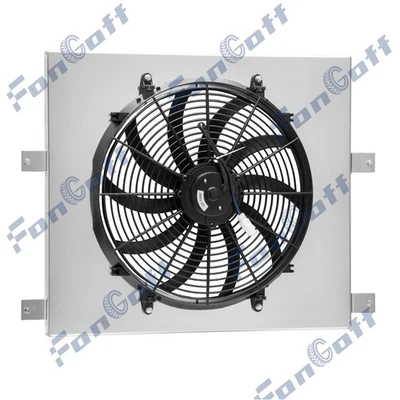 Ventilador de cubierta de aluminio para Jeep Commander Grand 2005-2010 Cherokee 2006-2010 Foto 1 de 4