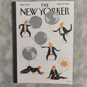 The New Yorker Magazine Apr 21 2025 Hot Air Trump Cover Frank Viva Phish DEI - Picture 1 of 2