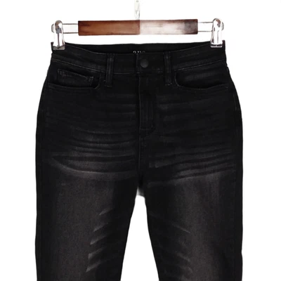 ana Jegging women mid rise skinny jegging size 4 x 29" distressed faded black - Image 1 of 4