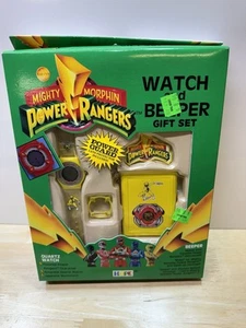 Reloj Yellow Ranger Beeper Mighty Morphin Power Rangers 1993 Hope Raro - Imagen 1 de 6