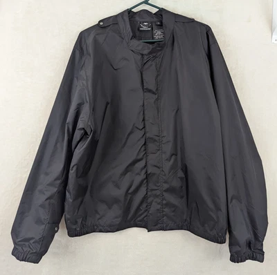 Harley Davidson sz XL Racing Jacket black lightweight windbreaker 0347 - Image 1 of 4
