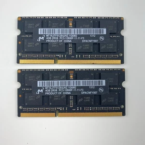 Apple iMac Elpida 2x4GB (8GB) DDR3-1600MHz PC3-12800S Laptop RAM SODIMM - Picture 1 of 1