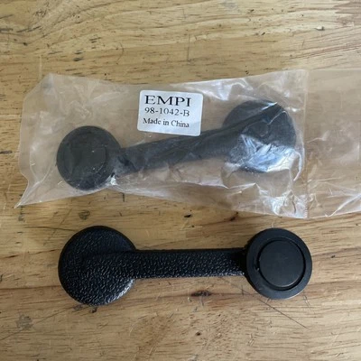 Manivela ventana EMPI Volkswagen 98-1042-B par VW 2ea Foto 1 de 4
