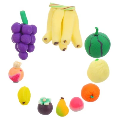 10 Pcs Giocattoli Arredamento Di Frutta Artificiale - Immagine 1 di 4