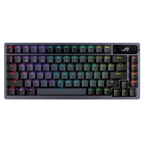ASUS ROG Azoth 75 Wireless DIY Custom Gaming Keyboard, OLED Display, - Picture 1 of 4