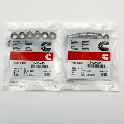 12X Retenedor de enchufe de cabeza de brazo basculante 3935945 para Dodge 24 válvulas Cummins 5,9 L 6,7 L Foto 1 de 4