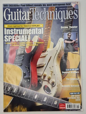 Guitar Techniques Magazine February 2007 Issue 135 Dream Theater No CD - Image 1 of 2