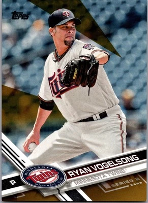 2017 Topps Ryan Vogelsong #491 Gold  / 2017 Minnesota Twins - Изображение 1 из 2