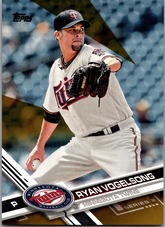 Topps Ryan Vogelsong 2017 #491 Gold/2017 Minnesota Twins Foto 1 de 2
