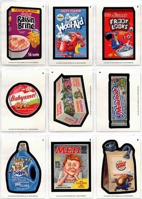 Wacky Packages Mensual Julio 2022 Juego de 20 Tarjetas Adhesivas y Lista de Verificación. Topps Foto 1 de 4