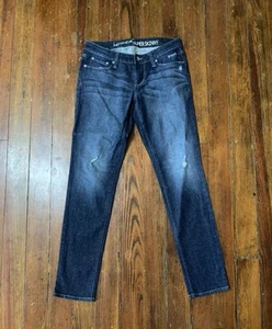 BULLHEAD HERMOSA SUPER SLIM FIT WOMENS JEANS Denim Short 7S VTG 90s Y2K - Picture 1 of 6