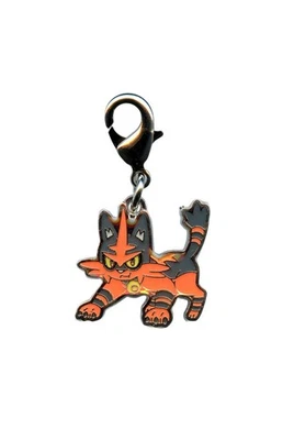 Llavero Torracat 726 CHARM National Pokedex Pokemon Center Japón Original Foto 1 de 2
