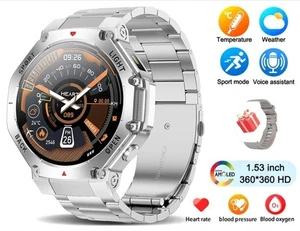 TR3 Max BT Smart Watch 1.53 HD Screen GPS Multifunctional Android Sports Watch - Picture 1 of 17