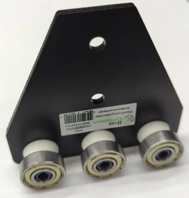 HARRENTERPRISE 1-5/8 6 Wheel Heavy Duty Metal Frame Strut Channel Trolley - Uni/Super-Strut USA