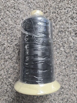 Ultra Dee DB138 Bonded Polyester Top Thread Black TEX 135, 2750 Yards 20802540 - Image 1 of 2