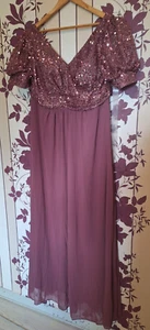 Damen Festliche Abend Glitzer Kleid 48/50 oder 3XL . - Bild 1 von 19