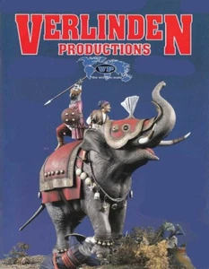 Mughul lndian War EIephant (scenetta) V1319 Verlinden Production 120 mm scale - Imagen 1 de 1